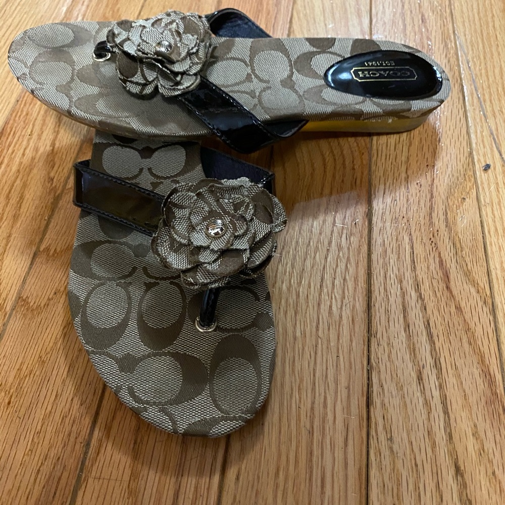 Coach flip flops - Picture 5 of 9